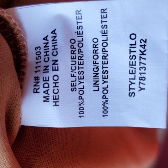 Luxology snakeskin & tan floral print dress tan Sleeveless SZ Med. NWT - Picture 11 of 13